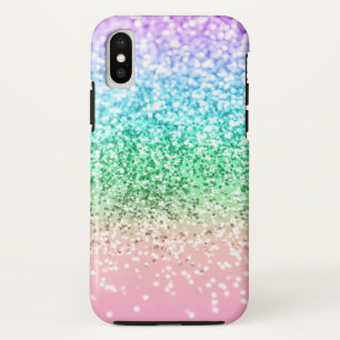 Rainbow Unicorn Glitzer 1 (Imitate Glitzer) #paste Case-Mate iPhone Hülle