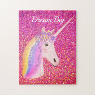Rainbow Unicorn Rosa Glitzer Sparkasse