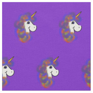 Rainbow Unicorn Stoff