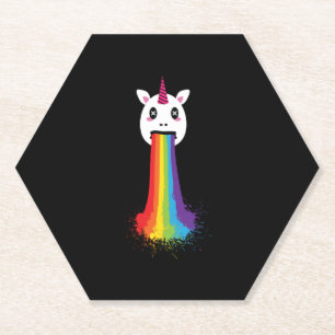 Rainbow Unicorn Untersetzer