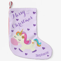 Rainbow Unicorn Weihnachtsfest Glitzer Lila