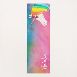 Rainbow Unicorn Yoga Yogamatte