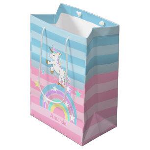 Rainbow Unicorns Mittlere Geschenktüte