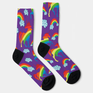 Rainbow Unicorns Socken
