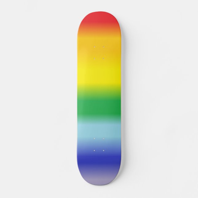 Rainbow v1 skateboard (Vorderseite)