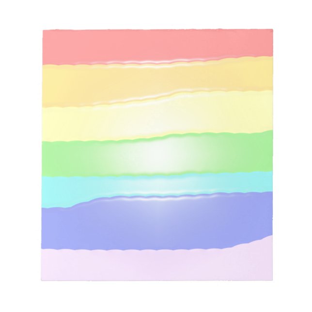 Rainbow v2 notizblock (Vorderseite)