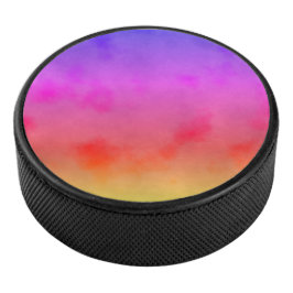 Rainbow Vapor Eishockey Puck