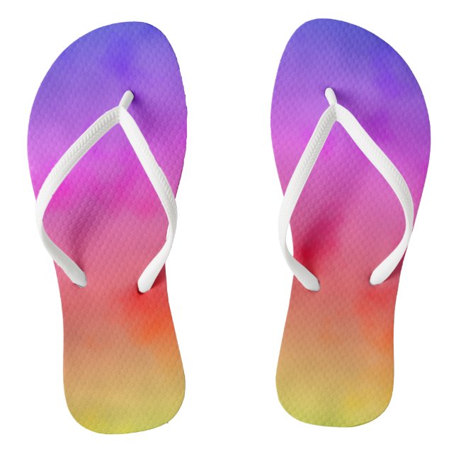 Rainbow Vapor Flip Flops (Fußbett)