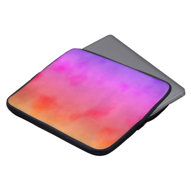 Rainbow Vapor Laptopschutzhülle (Vorne Oben)
