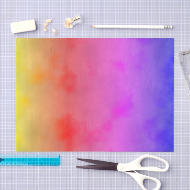 Rainbow Vapor Seidenpapier (Handwerk)