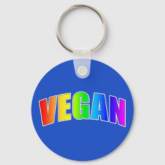 Rainbow Vegan Schlüsselanhänger