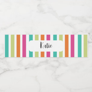 Rainbow-vertikale Streifen farbenfroh Retro-Multic