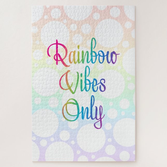 Rainbow Vibes nur herausfordernd (Vertikal)