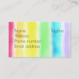 Rainbow Visitenkarte
