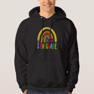 Rainbow vom letzten Schultag Hoodie