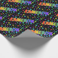 Rainbow Vorname "CAMERON" + Sterne