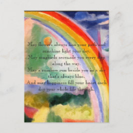 Rainbow Wains Postkarte