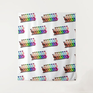 Rainbow Wandteppich