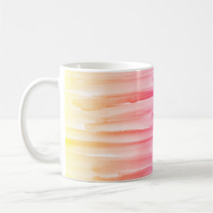 Rainbow Wasserfarbe Abstrakte Malerei Kaffeetasse