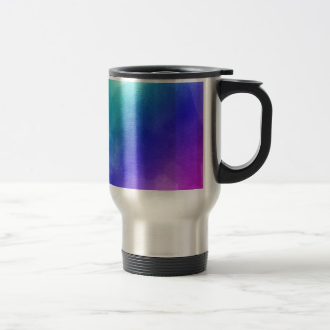 Rainbow Wasserfarben Reisebecher (Rechts)