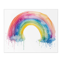 Rainbow Watercolor