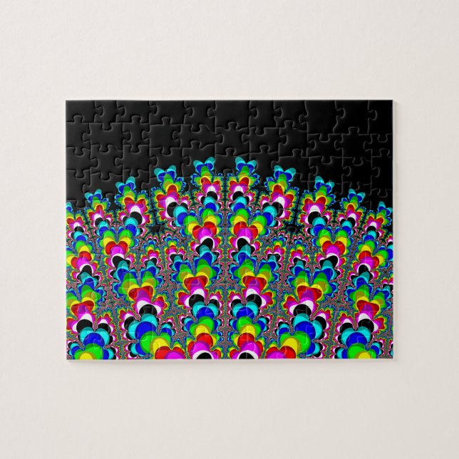 Rainbow Waterfall - Fraktal Art (Horizontal)