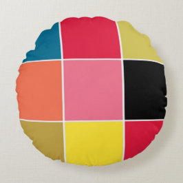 Rainbow Waterfall Squares Throw Kissen