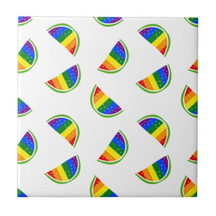 Rainbow Watermelon Fliese
