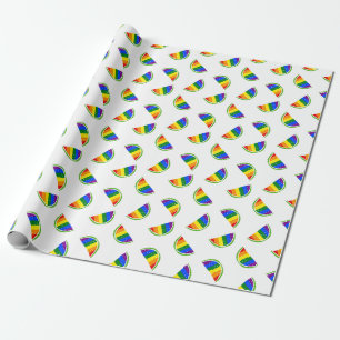 Rainbow Watermelon Geschenkpapier