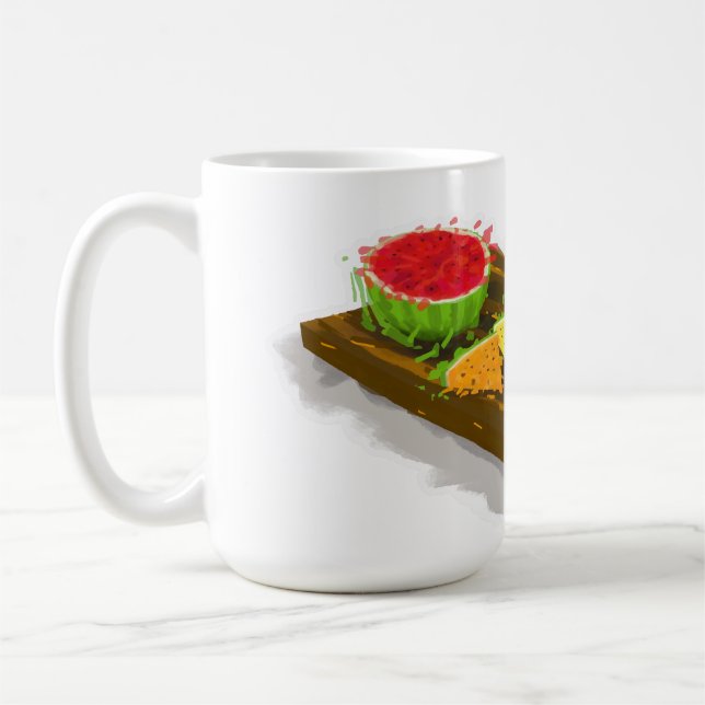 Rainbow Watermelon Kaffeetasse (Links)