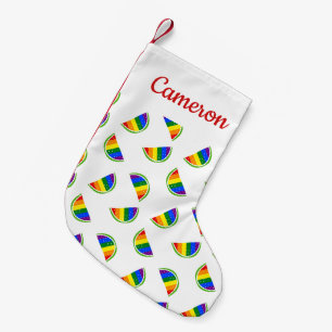 Rainbow Watermelon Kleiner Weihnachtsstrumpf