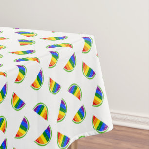 Rainbow Watermelon Tischdecke