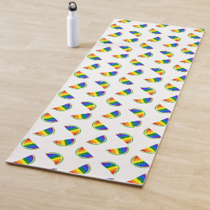 Rainbow Watermelon Yogamatte