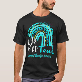 Rainbow We Wear Trigeminal Neuralgia Awareness  T-Shirt