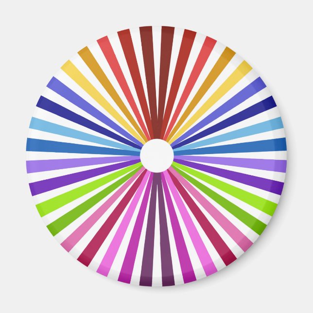 Rainbow Wheel Magnet (Vorne)