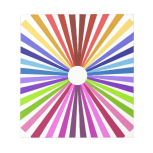 Rainbow Wheel Notizblock