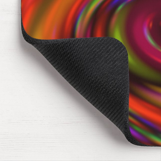 "Rainbow Whirlpool" Art Mousepad (Ecke)