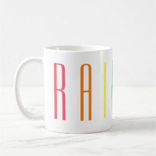 RAINBOW White Tasse