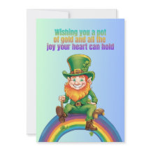 Rainbow will: Ein Pot of Gold & Joy - St. Patrick'