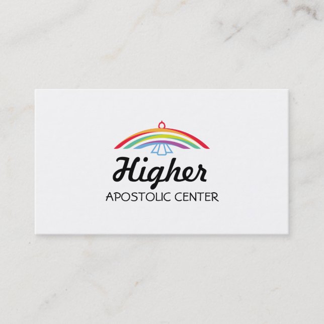 Rainbow Winged Dove Visitenkarte (Vorderseite)