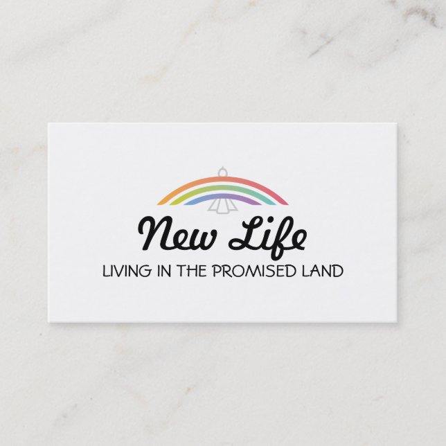 Rainbow Winged Dove Visitenkarte (Vorderseite)