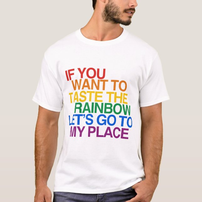 RAINBOW WORDS T-Shirt (Vorderseite)