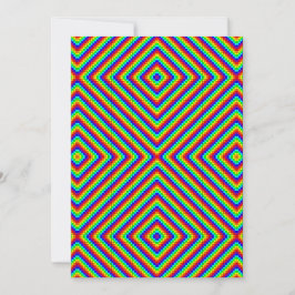 Rainbow X - Grußkarte Feiertagskarte