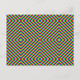 Rainbow X - Postkarte
