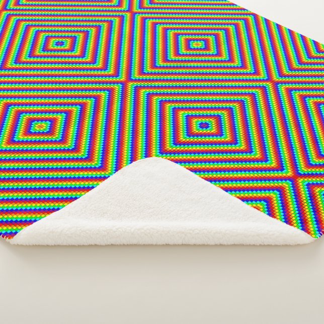 Rainbow X - Sherpa Blanket Sherpadecke (3/4)