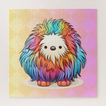 Rainbow Yeti Jigsaw Puzzle