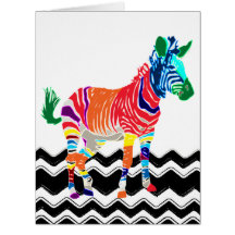 Rainbow Zebra Animals Mit Monogramm Muster Party