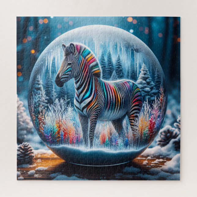 Rainbow Zebra Puzzle (Vertikal)