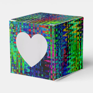 Rainbow Zickzack Abstrakt Geschenkschachtel