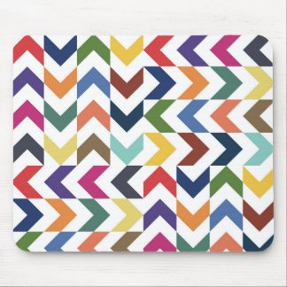 Rainbow ZigZag MousePad